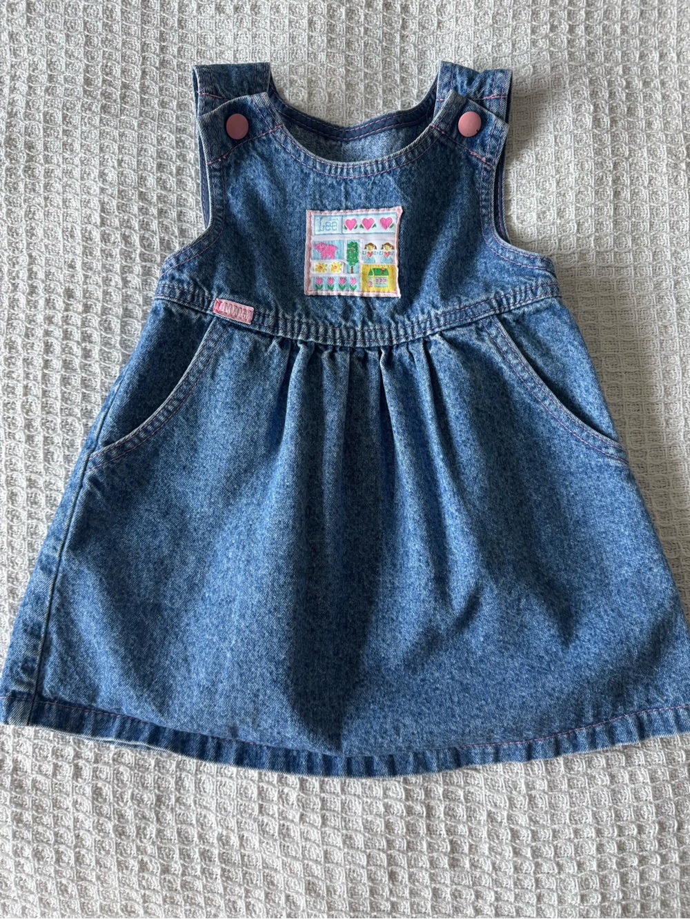 Vintage Lee Light Blue Denim Dress